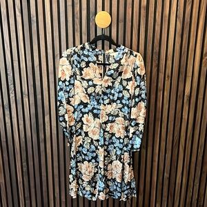 99 new Rebecca Taylor midi silk blended dress